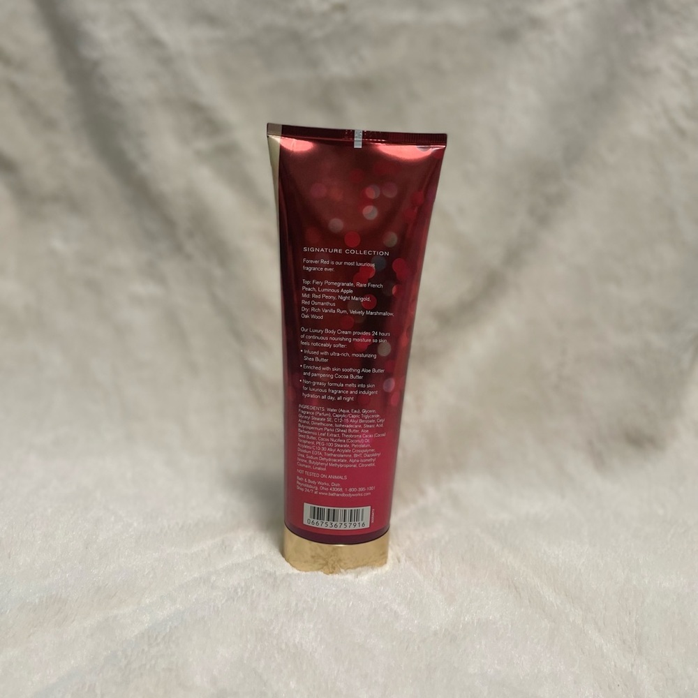 NWT Red Forever Luxury Body Cream - Picture 2 of 3